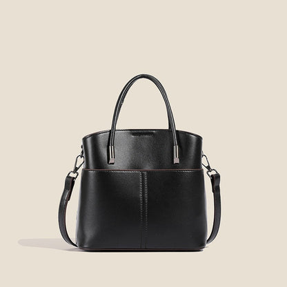 Bolso y hombro de cuero retro para mujer