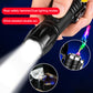 Rechargeable Flashlight with Dual Arc Lighter