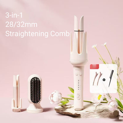 🔥5-in-1 Hair Straightening Comb & Hair Curler🔥