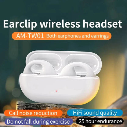 Auriculares inalámbricos de conducción ósea con clip para el oído（50% OFF）