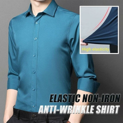 🔥Nueva Camisa Antiarrugas para Hombre