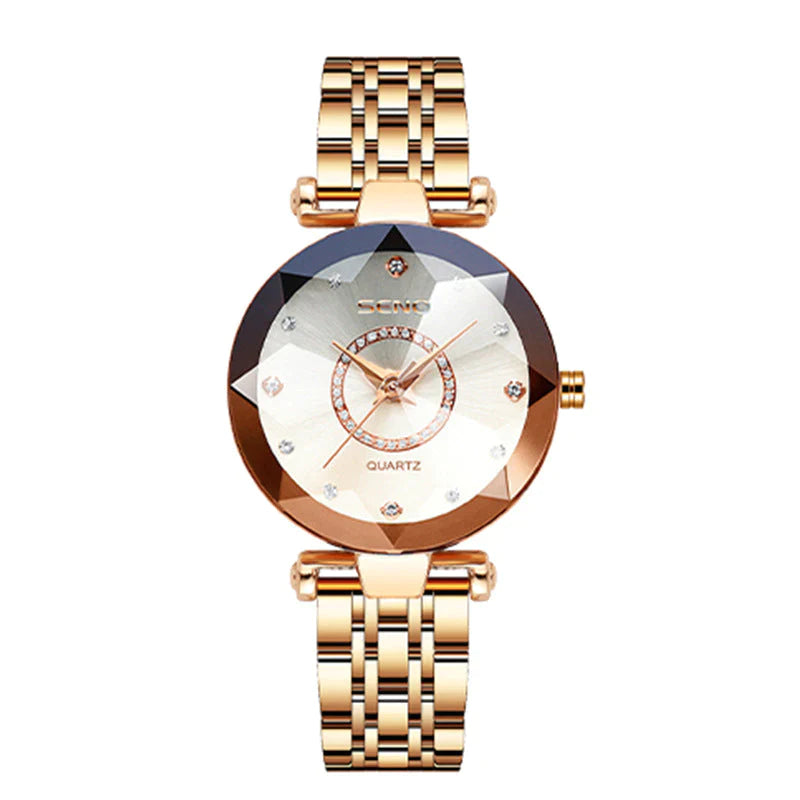 Reloj de acero inoxidable para mujer Delicate Starry-7