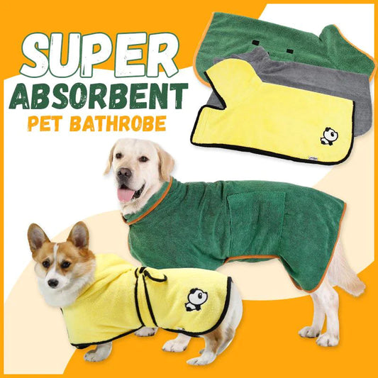 Albornoz superabsorbente para mascotas