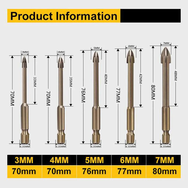 Herramienta de perforaci¨®n universal eficiente (3-7MM)-7