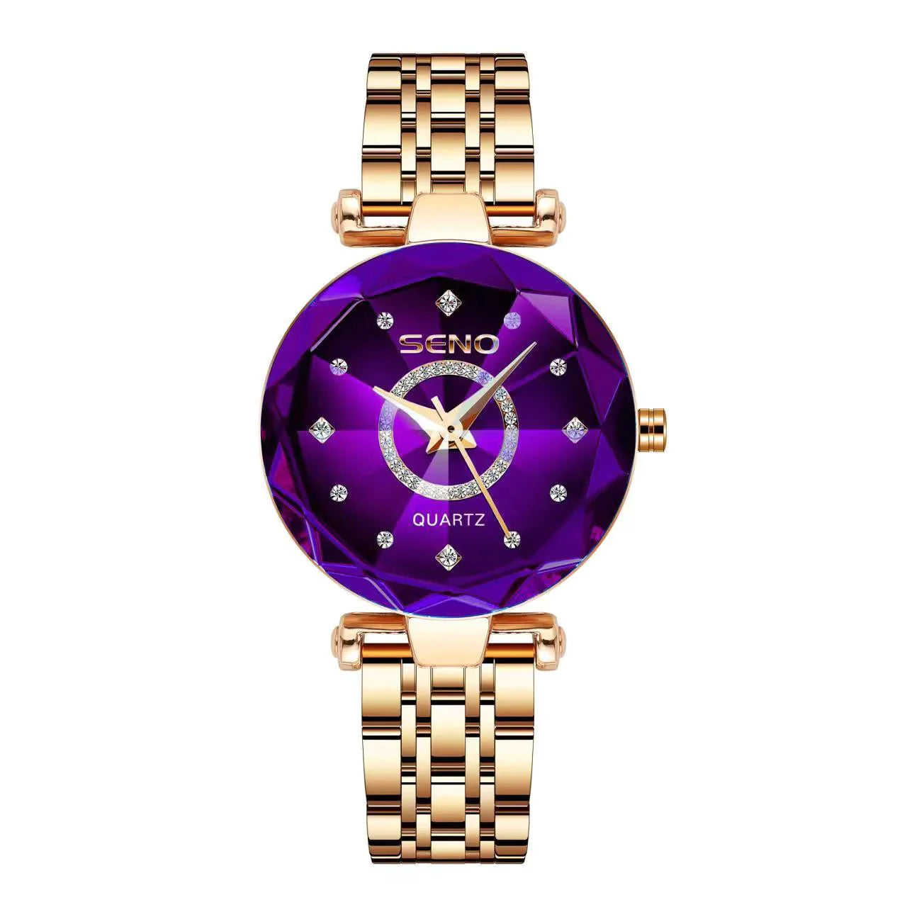 Reloj de acero inoxidable para mujer Delicate Starry-9