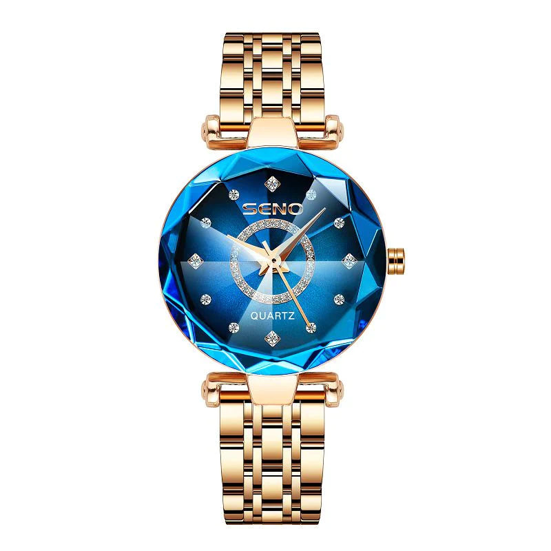 Reloj de acero inoxidable para mujer Delicate Starry-8