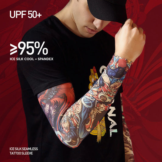 Funda de seda Ice Tatoo Anti-UV